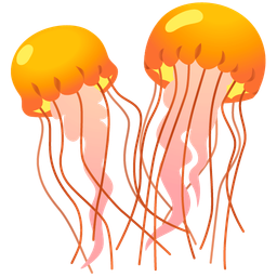 fish and confetti ball