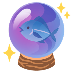 fish and crystal ball