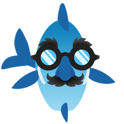 fish and disguised face