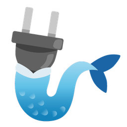 fish and electric plug