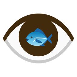 fish and eye