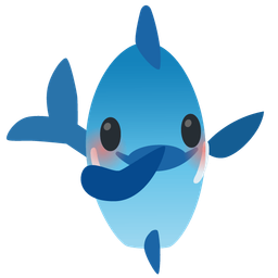 fish and face with open eyes and hand over mouth