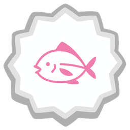 fish and fish cake with swirl