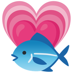 fish and growing heart