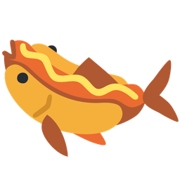 fish and hot dog