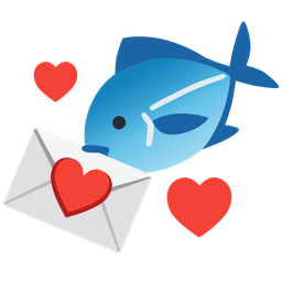fish and love letter
