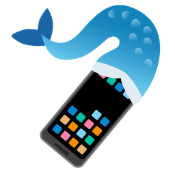 fish and mobile phone