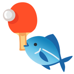 fish and ping pong