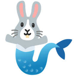 fish and rabbit face