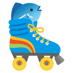 fish and roller skate