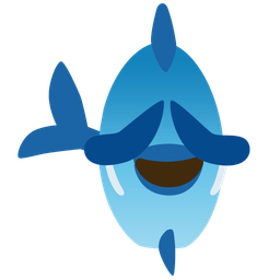 fish and see-no-evil monkey