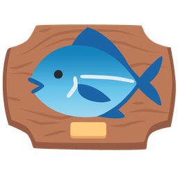 fish and wood