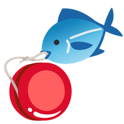 fish and yo-yo