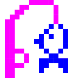 fishing pole and alien monster