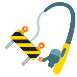 fishing pole and construction