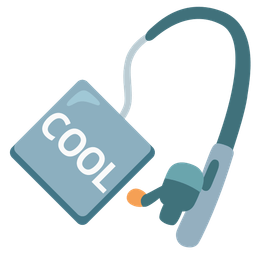 fishing pole and COOL button