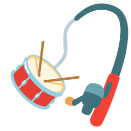 fishing pole and drum