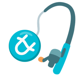 fishing pole and Ophiuchus