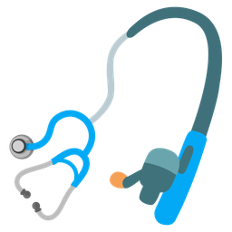 fishing pole and stethoscope