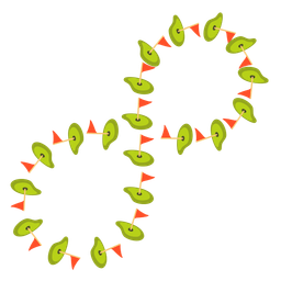 flag in hole and infinity