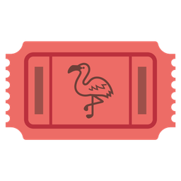 flamingo and admission tickets