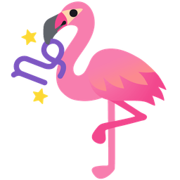 flamingo and Capricorn