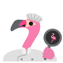 flamingo and cooking