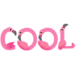 flamingo and COOL button