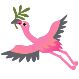 flamingo and dove