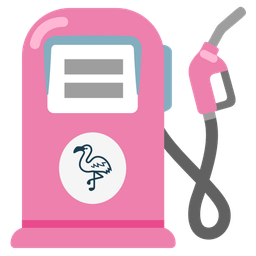 flamingo and fuel pump