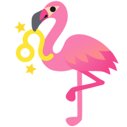 flamingo and Leo