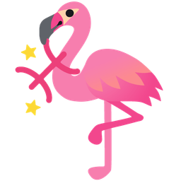 flamingo and Pisces