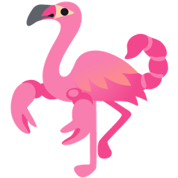flamingo and scorpion