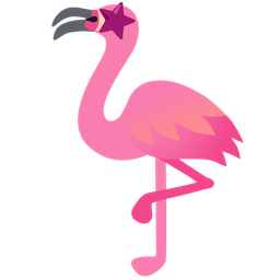Flamingo and Star-struck