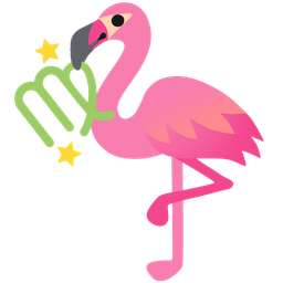 flamingo and Virgo