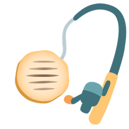 flatbread and fishing pole