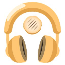 flatbread and headphone