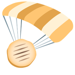 flatbread and parachute