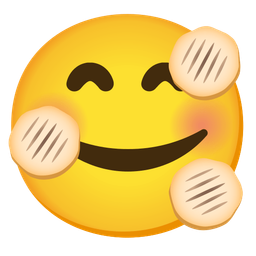 Flatbread and Smiling face with hearts