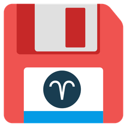 Floppy disk and Aries