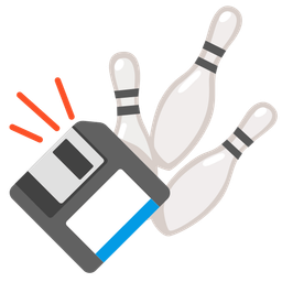 Floppy disk and Bowling