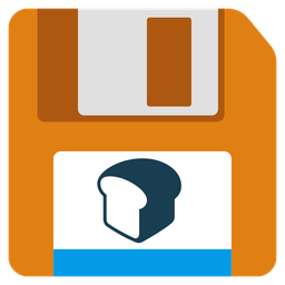 Floppy disk and Bread