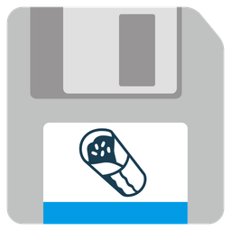 Floppy disk and Burrito