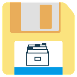 Floppy disk and Card file box
