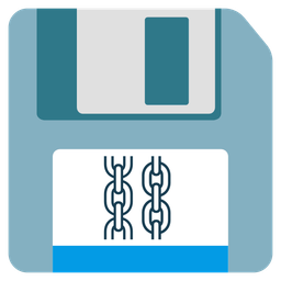 Floppy disk and Chains