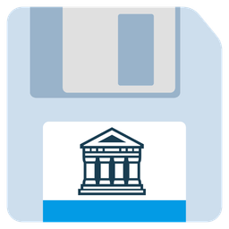 Floppy disk and Classical building