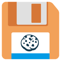 Floppy disk and Cookie