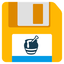 Floppy disk and Honey pot