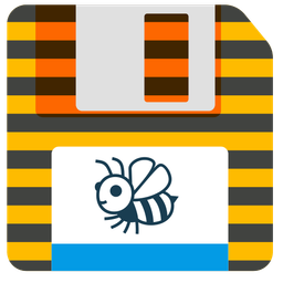 Floppy disk and Honeybee