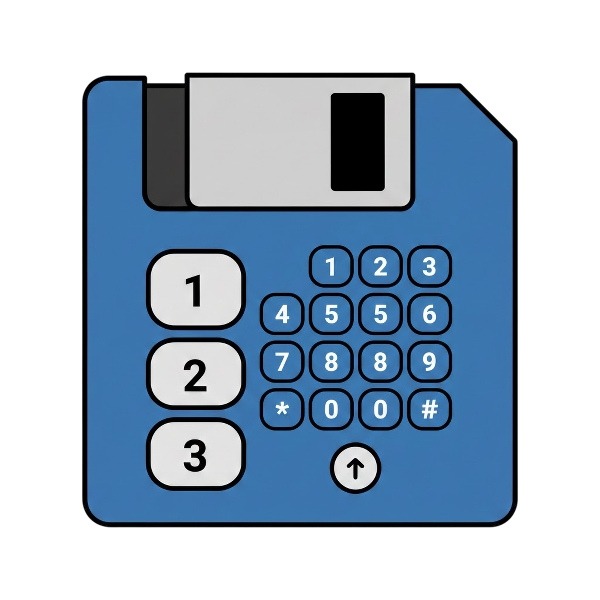 Floppy disk and Input numbers